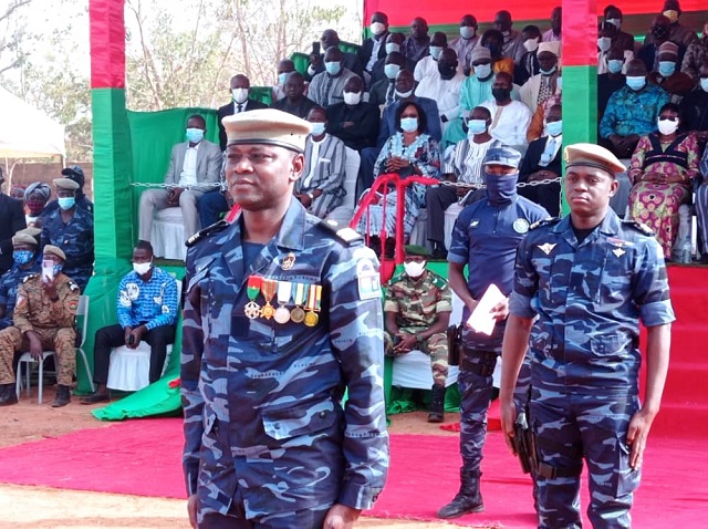 Bobo-Dioulasso : Le lieutenant-colonel Issa Yaguibou prend le commandement de la deuxième région de gendarmerie du Burkina