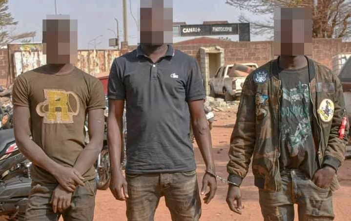 Burkina Faso : La police nationale mets aux arrêts deux groupes de présumés délinquants 