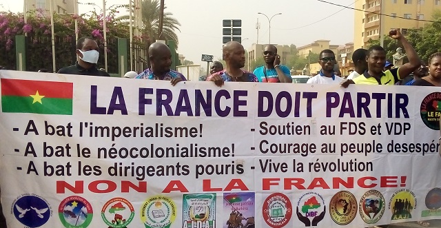 Chemin de fer au Burkina : Des manifestants protestent contre la convention révisée qui lie l’Etat à Bolloré