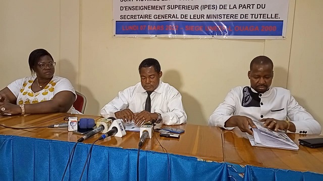 Education au Burkina : Les établissements d’enseignement privés dénoncent un abus d’autorité du ministère de l’enseignement supérieur