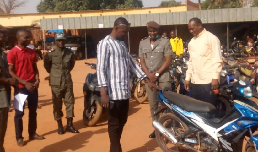 Police municipale de Ouagadougou : 28 engins volés restitués à leurs propriétaires