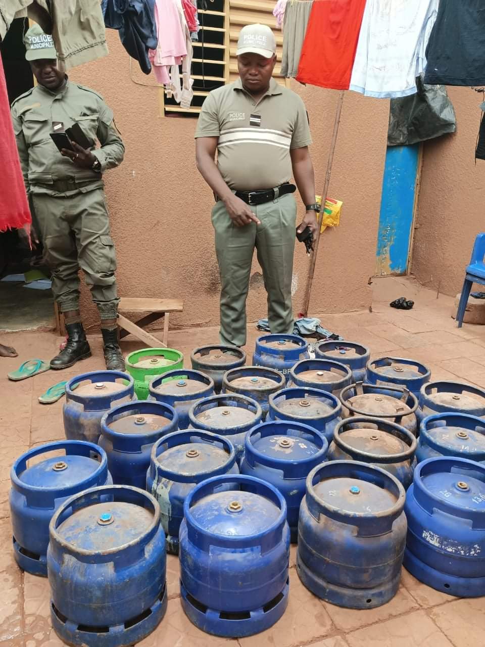 Ouagadougou : Une importante quantité de bouteilles de gaz butane saisie à Karpala 