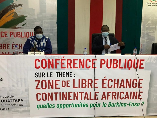 Commerce international : L’Ecole burkinabè des affaires échange sur la ZLECAf et ses avantages pour le Burkina