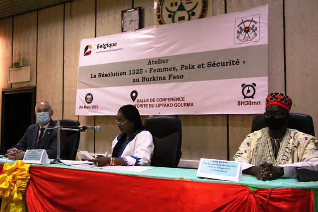 Inégalités de genre au Burkina : Le Cadre de concertation genre plaide pour une implication des femmes dans les processus de paix