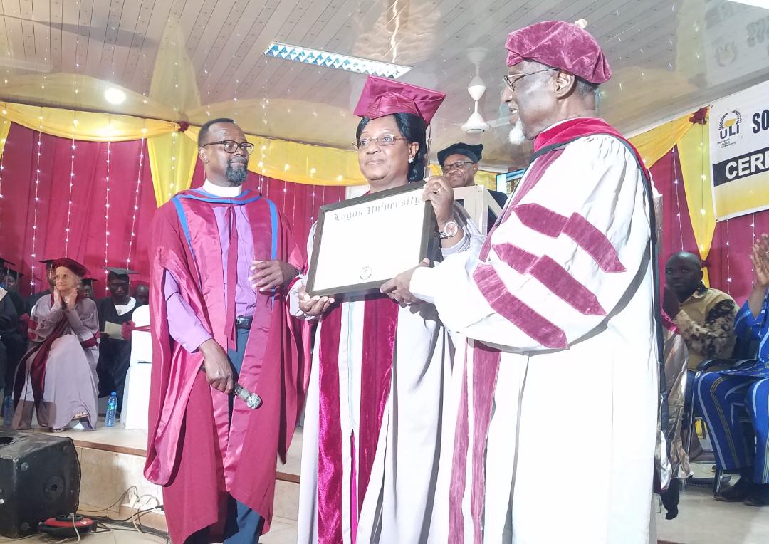 Université Logos internationale Burkina : Pasteur Hortense Karambiri élevée au grade de docteur Honoris causa