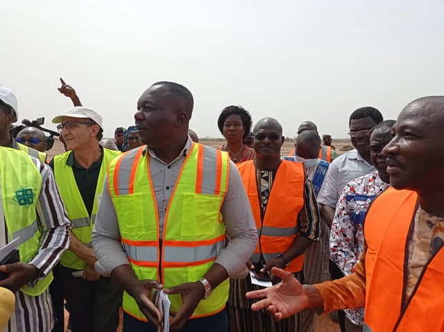 Burkina : Le ministre des transports Mahamadou Zampaligré en immersion à l’aéroport de Donsin  