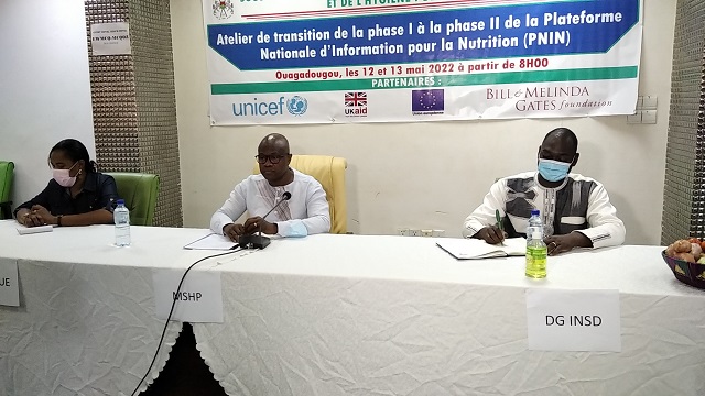 Burkina : La deuxième phase de la Plateforme nationale d’information pour la nutrition (PNIN) lancée