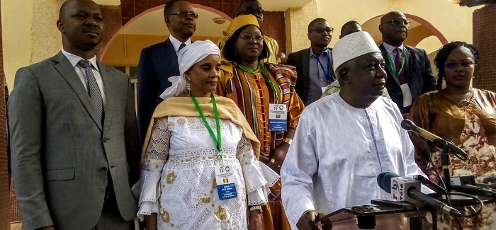 Burkina : Une délégation des médiateurs de l’UEMOA rend visite au président de l’ALT