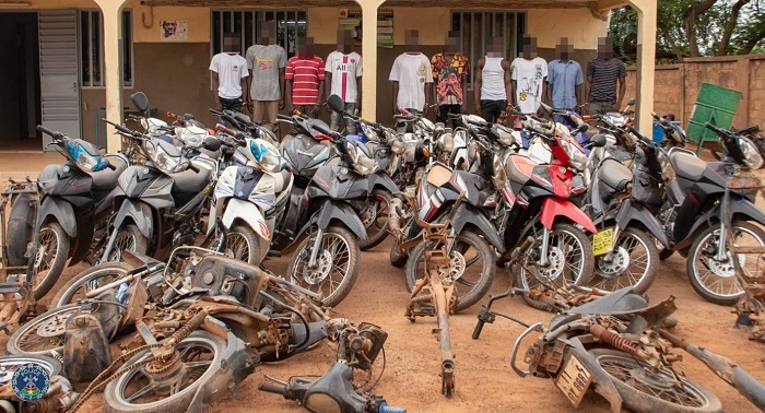 Ouagadougou : La Police nationale met fin aux agissements de deux réseaux de présumés malfrats