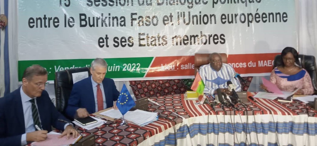Dialogue politique Union européenne – Burkina Faso : Le Premier ministre appelle à la solidarité de l’Europe