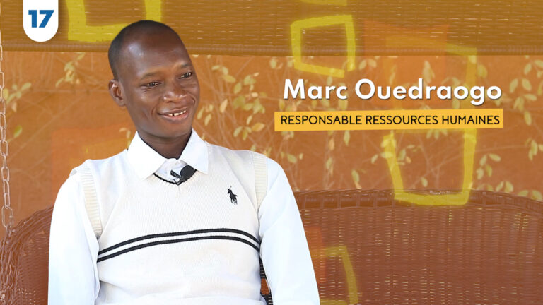 Le métier de chargé de mission en ressources humaines avec Marc Ouedraogo