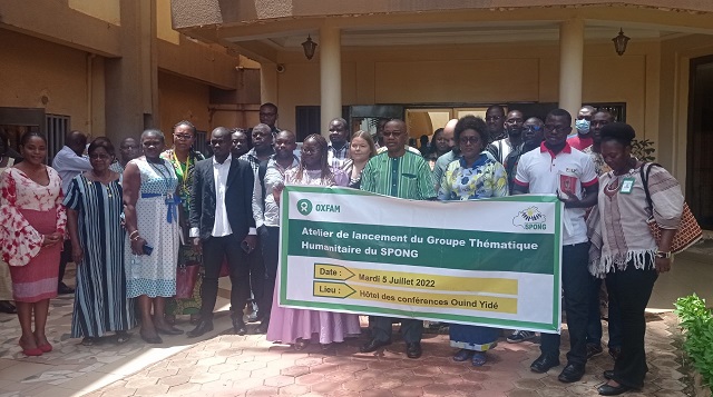 Burkina Faso : Le SPONG met en place un groupe thématique humanitaire 