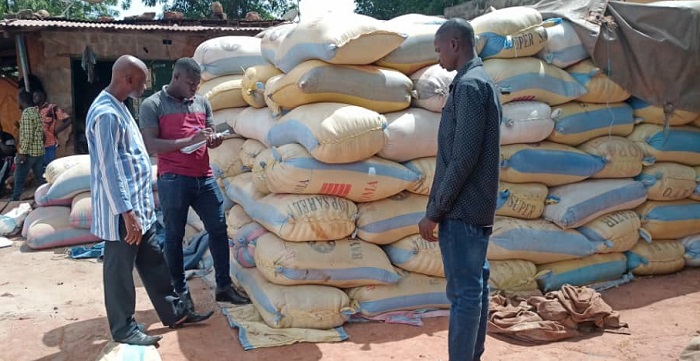 Burkina Faso : Plus de 56 tonnes de vivres saisies pour exportation frauduleuse