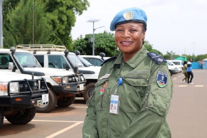 Prix de la femme policière de l’année des Nations unies : L’adjudant-chef Alizeta Kinda distinguée