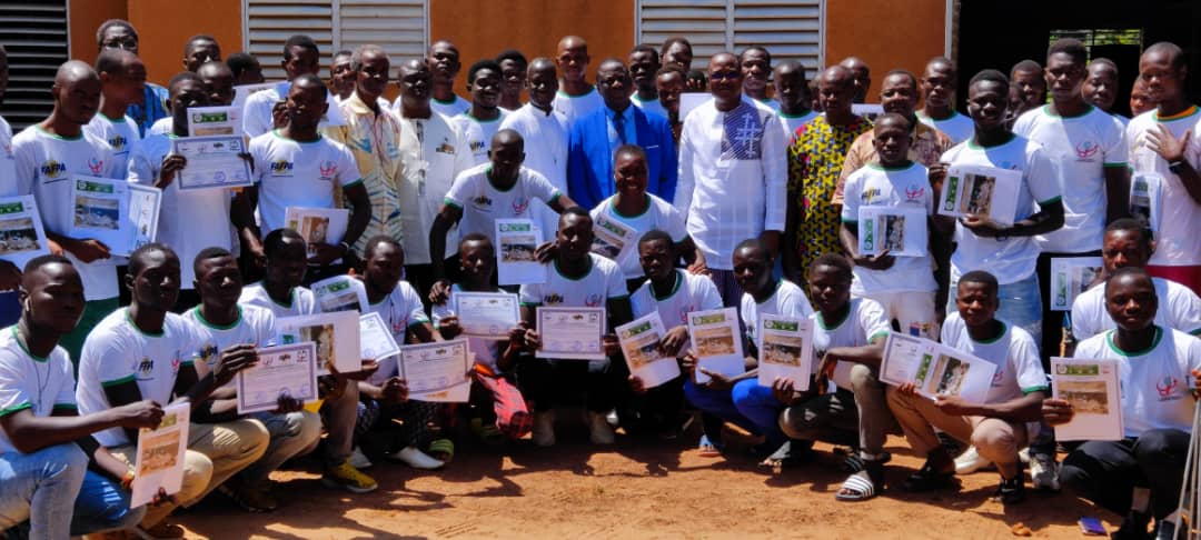Chambre de commerce du Burkina : 60 jeunes maçons formés en technico-commerciaux de bio-digesteurs 