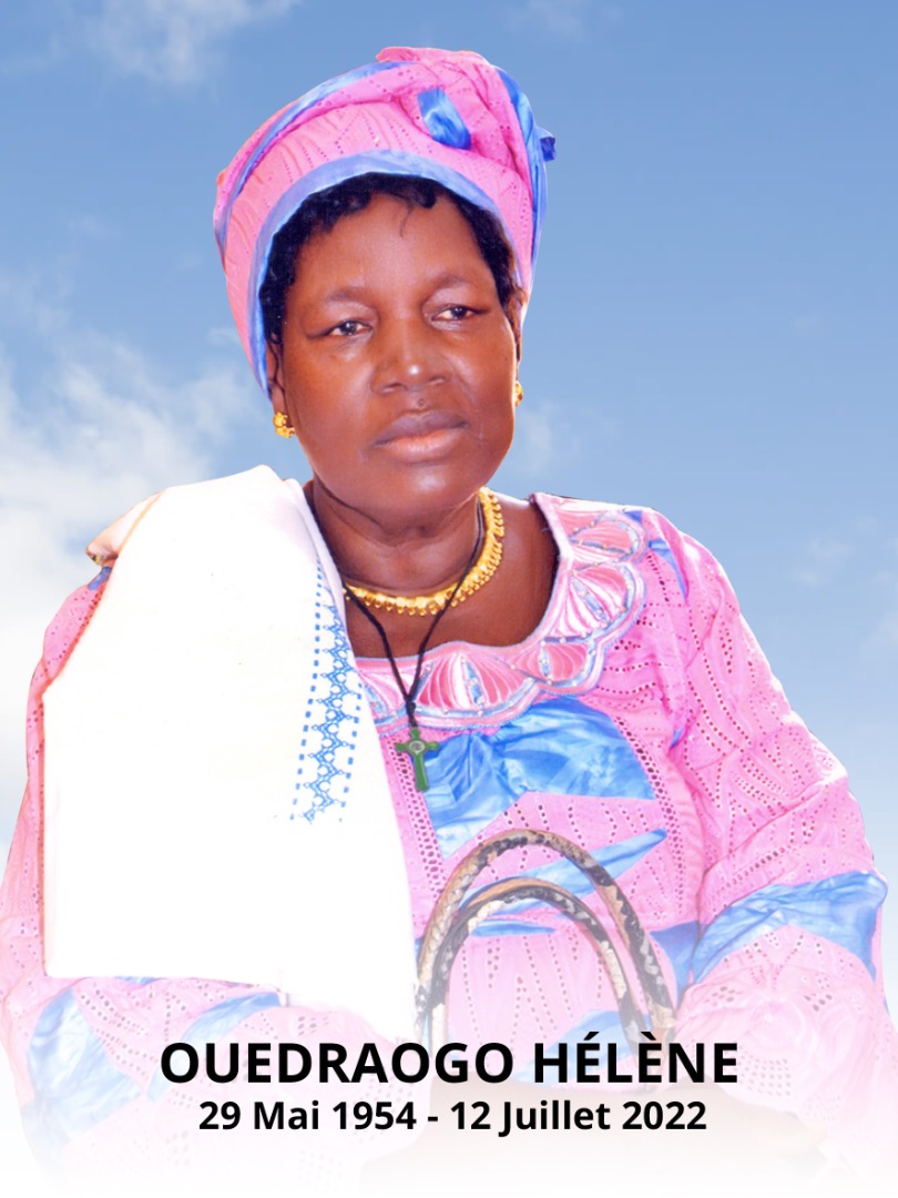 Décès de Helene Kabore née Ouédraogo : Remerciements 
