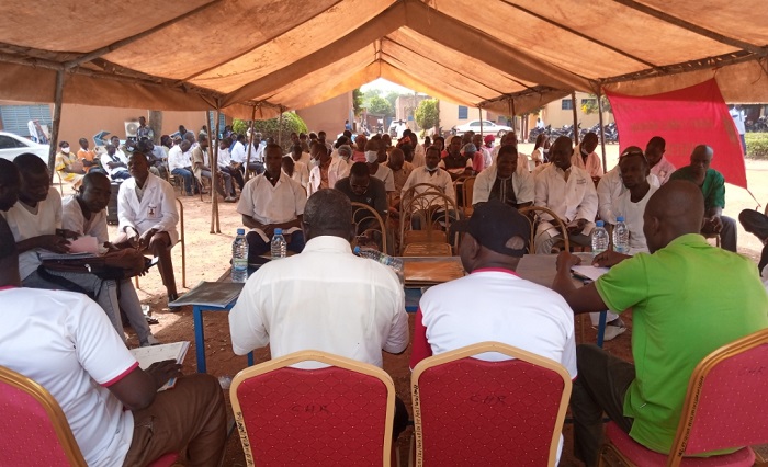 CHR de Dédougou : Le personnel en sit-in de 72 heures