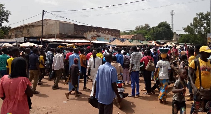 Marches des OSC à Bobo-Dioulasso : Les commerçants du grand marché de Bobo-Dioulasso crient leur ras-le-bol