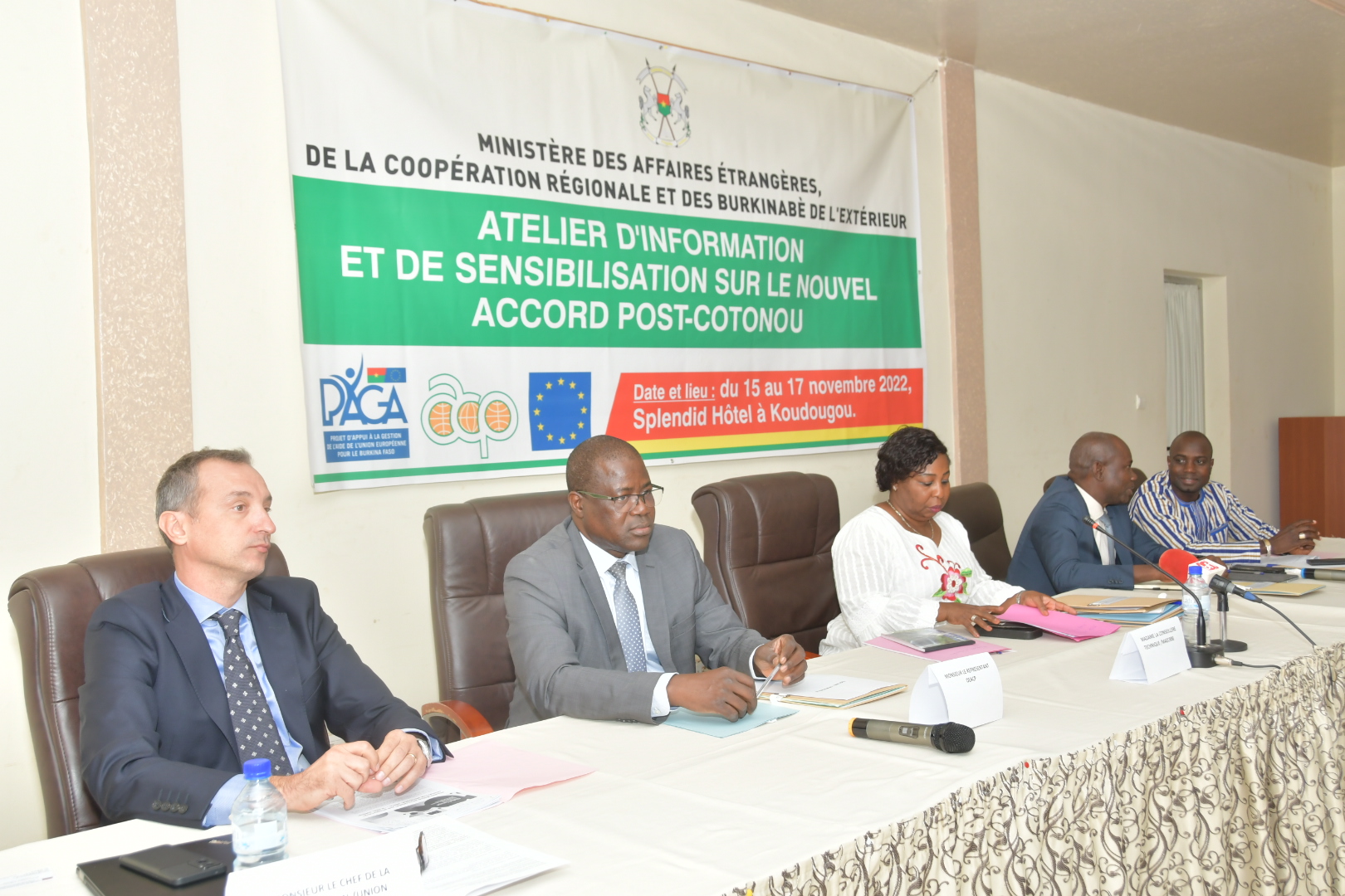 Coopération et développement : L’Accord post-Cotonou présenté aux acteurs burkinabè 