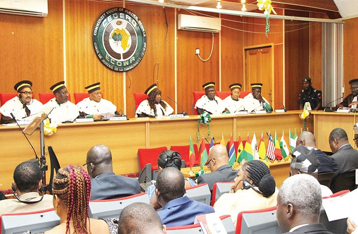 CEDEAO : La cour de justice lève les suspensions de procedure à l’encontre du Burkina Faso, du Mali de la Guinée 