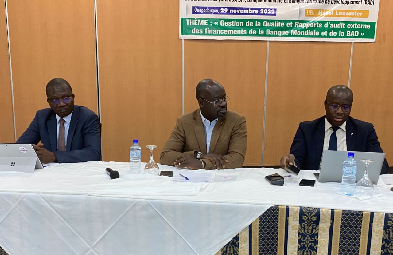 Burkina : L’Ordre national des experts comptables organise un atelier en vue d’améliorer sa collaboration avec la Banque mondiale et la BAD