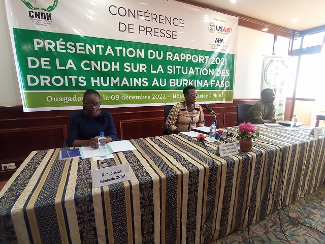 Droits humains au Burkina Faso : La situation reste préoccupante du fait du contexte sécuritaire 