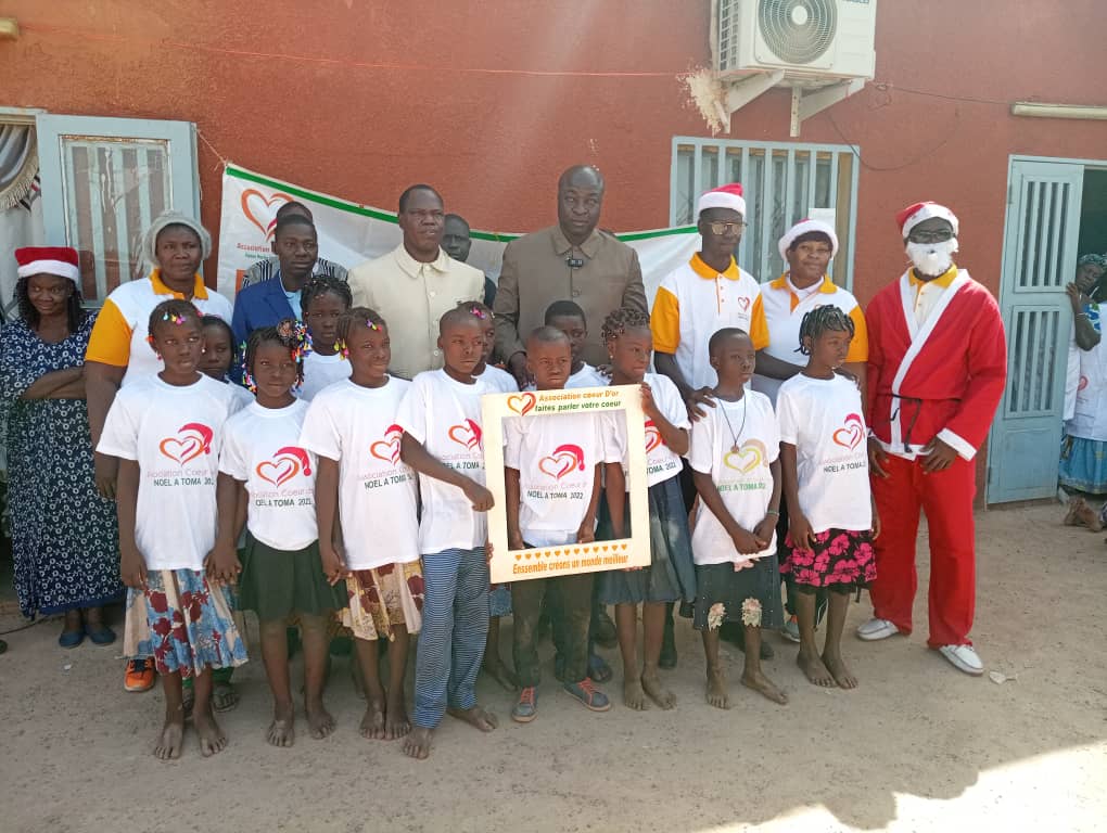 Toma (Nayala) : L’Association Cœur d’or apporte le sourire à 1 200 enfants vulnérables