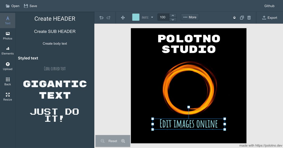 Création de visuels et d’infographies : Polotno Studio, l’alternative gratuite à Canva