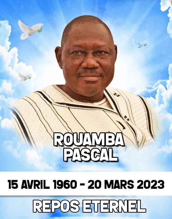 Décès de Colonel Rouamba Pascal : Remerciements et faire-part 
