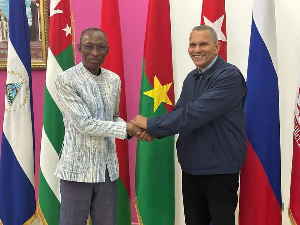 Burkina - Nicaragua : Plusieurs accords signés, une commission mixte de coopération créée