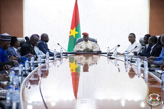 Situation sécuritaire : Le conseil de Paix et de Sécurité de l’Union africaine échange avec le Chef de l’Etat