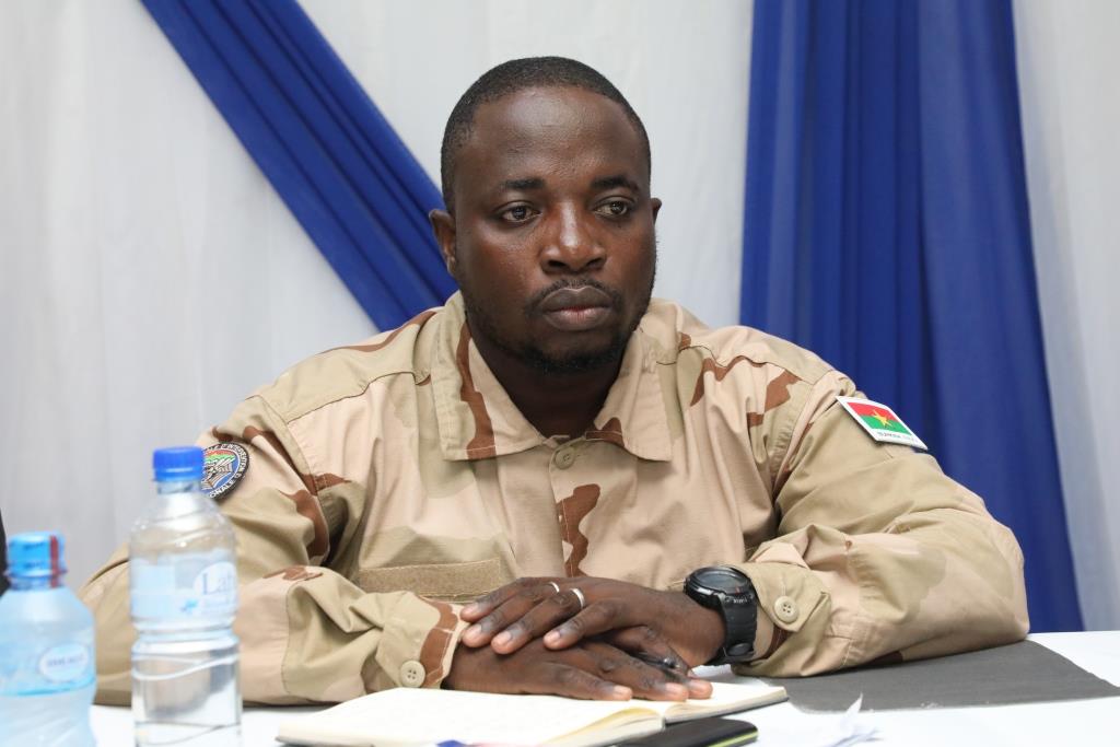 Lutte contre le terrorisme : « Peuple du Burkina Faso, vous devez rendre hommage à la gendarmerie ! », chef d’escadron François Zoungrana