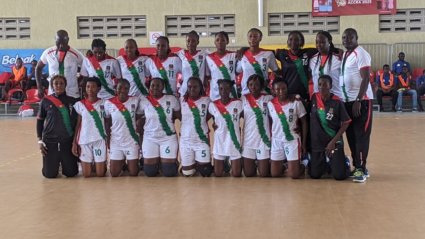Handball/Jeux africains : Les Etalons dames tombent 47-13 contre l’Angola