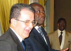 M. Prodi invite le président Compaoré à contribuer la paix en Cote d’Ivoire 