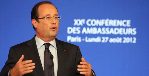 La France dans le monde selon François Hollande :« Tout dire partout et faire en sorte que ce qui soit dit soit fait »
