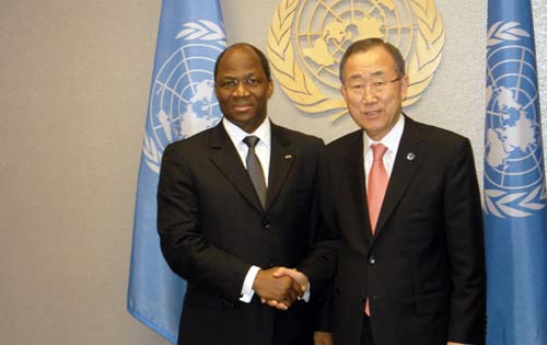 Djibrill Bassolé à New York : Plusieurs rencontres bilatérales et multilatérales