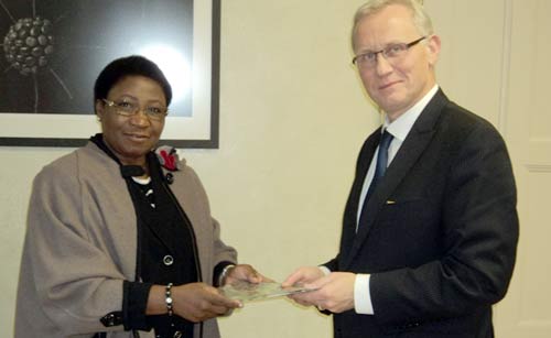 Monique Ilboudo, premier Ambassadeur du Burkina Faso en Lettonie