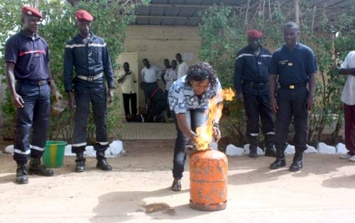 Burkina Faso : Les sapeurs pompiers « s’ouvrent au public »