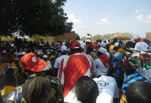 Elections couplées 2012 : Les fils et filles de la contrée Sambla voteront le CDP