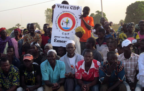 Elections couplées 2012 : Le CDP fait une démonstration de force à Tengrela
