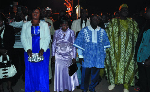 Nuit de la Saint-Sylvestre dans la capitale : Musique, danse, feu d’artifice, les Ouagalais se sont éclatés