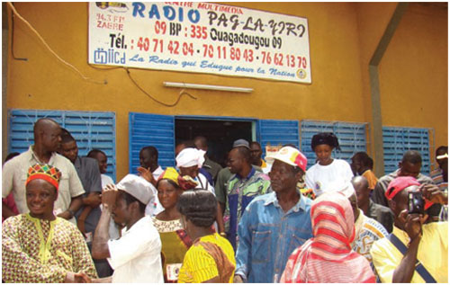 La radio Pag-la-yiri de Zabré : Un chantre de la paix