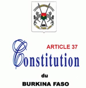 Article 37 de la constitution :  Le pouvoir ne s’avoue pas vaincu…