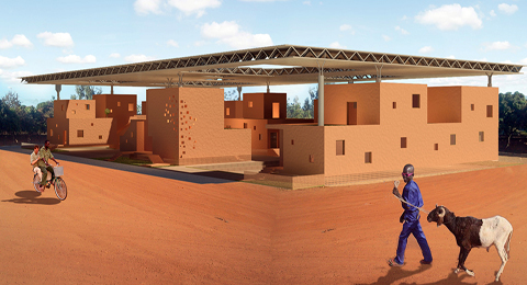 Concours Archigénieur Afrique  2012 : « Baobab  urbain » du duo tuniso-burkinabè remporte le 1er prix