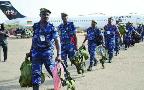 Soutien à la paix en guinée-bissau : Des gendarmes burkinabè rentrent au bercail, après une « mission à succès »