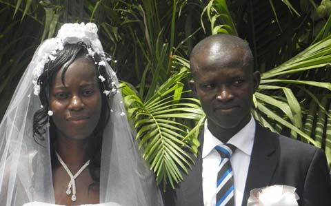 Jean Paul Toé et Larissa Bonkoungou : Désormais unis par les liens du mariage