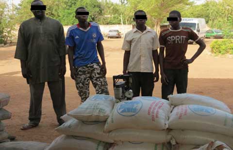 Contrefaçon de riz et de ciment : La police met fin aux activités illicites de Tasséré Ouédraogo, son fils et ses employés
