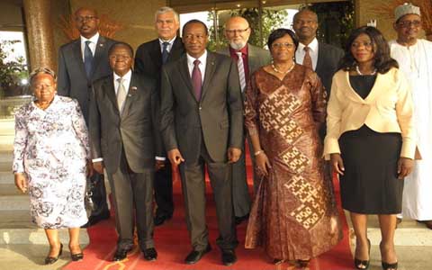 Médiation institutionnelle : L’Association des ombudsmans et médiateurs africains (AOMA) reçue  en audience par le président du Faso
