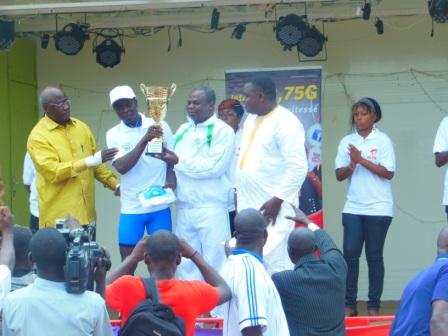 1er  Coup de pédale de la ville de Sya : Abdou Sokondo de l’AS BESSEL,  premier  vainqueur