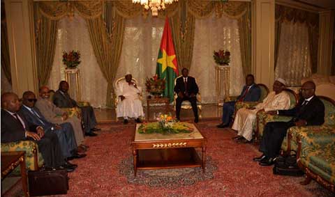 Ibrahim Boubacar Kéïta à Ouagadougou : Une fois de plus, témoigner la reconnaissance du peuple malien au président du Faso